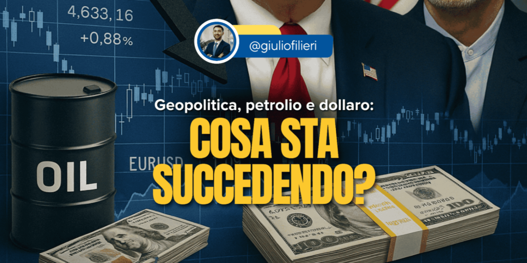 Rappresentazione visiva dell'articolo: Conflitto USA-Iran, mercati in rialzo e dollaro debole: cosa sta succedendo davvero?